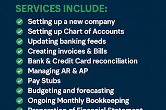 do accounting and bookkeeping using quickbooks online