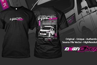 draw custom tshirt design