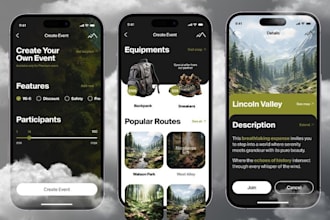 build hiking app, mountain hiiking app, tour tracker app, walk tracer app