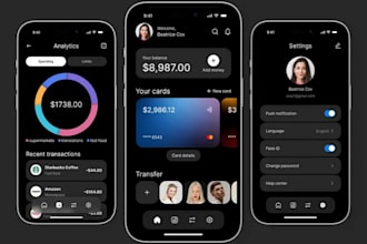 develop fintech app money transfer app wallet app payment app neobank app