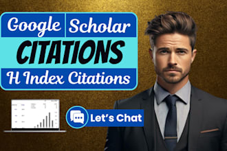 increase google scholar citations, scholar index, h index, backdated citations