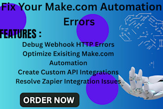 fix make com automation, made com scenario, integromat, gohighlevel vapi ai, n8n