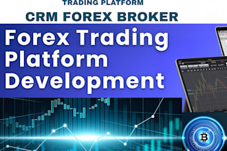 forex broker website, trading platform, crm developer, crypto exchange website