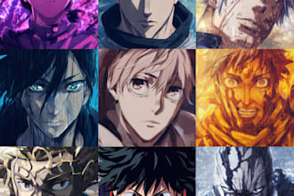 design high quality anime thumbnails for you