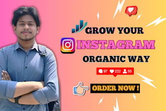 manage instagram marketing and organic growth boost