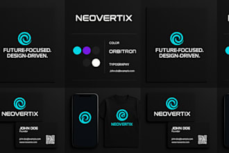 do business branding rebranding corporate identity for company, personal project