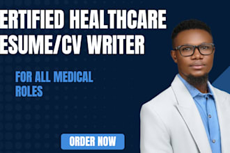 write a professional medical resume for healthcare roles