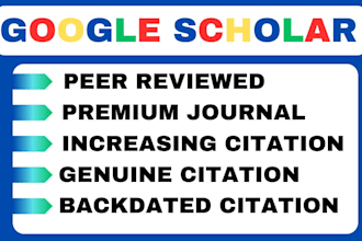 increase your google scholar citation in a top ranking index journal