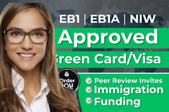 help you draft eb1a, eb2 niw, and green card petition letters