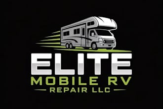 do high quality business, elite mobile rv repair llc logo