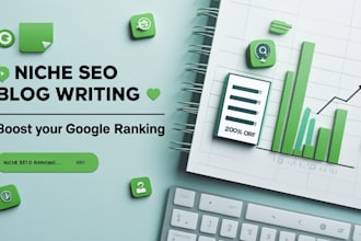 write niche articles to rank website
