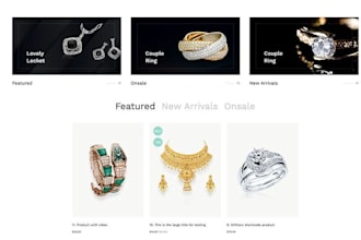 design jewelry store jewelry website rings earrings jewelry store