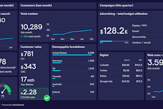 bring all the data of your business to useful insights