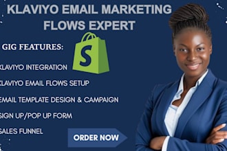 boost shopify with klaviyo, email flows automation and ecommerce marketing