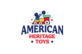 design beautiful fun and engaging logo for a toy