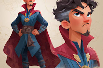 design you a character or superhero