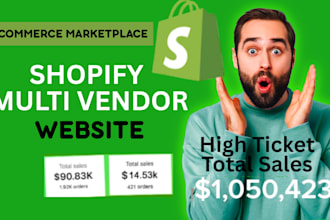 develop shopify multivendor build shopify ecommerce marketplace website