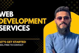 develop responsive website as a front end developer