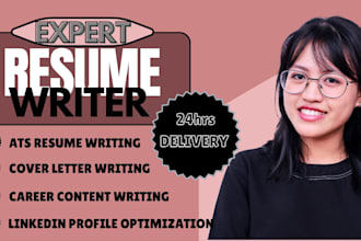 write a professional resume cover letter writing linkedin profile career content