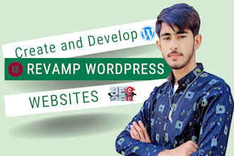develop, revamp wordpress websites