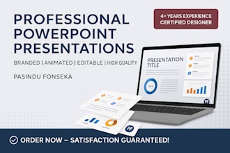 design a professional powerpoint presentation