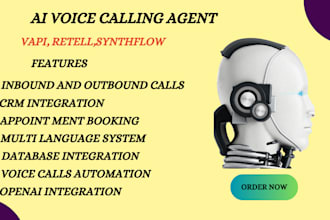 ai voice agent ai calling agent using vapi ai retell ai synthflow
