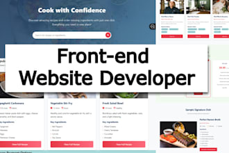 develop a frontend website and perform website vulnerability testing securely