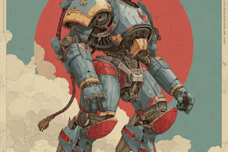 create gundam, transformer, robot, armor, and mecha, concept