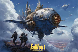 make a sci fi illustration and sci fi art