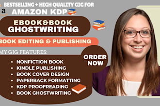 ghostwrite your non fiction ghost book writer unique stories ebook of any length