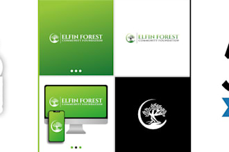 design timeless modern nonprofit charity and foundation logo