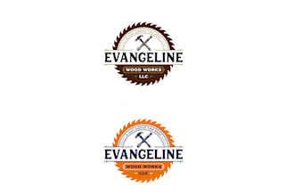 design realistic woodworking vintage logo with express delivery