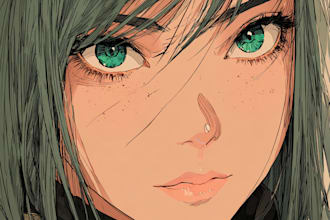 do anime or manga style