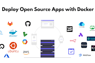 deploy open source apps using docker on any vps or cloud server