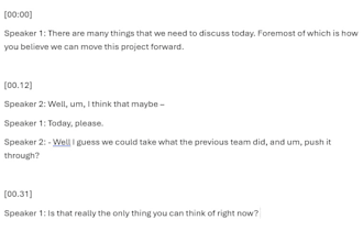 transcribe any work that you are willing to trust me with