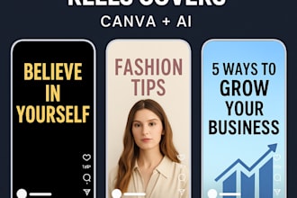 design stunning instagram reels covers and post thumbnails using canva