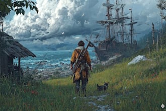 make environment concept art landscape design