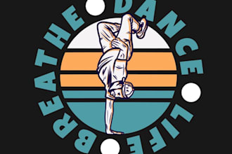 design unique high quality dance logo