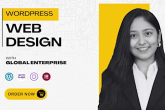 be your professional working wordpress website designer
