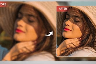 enhance your image on photoshop