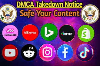 takedown content on google fb reddit ig shopify onlyfans twitter dmca