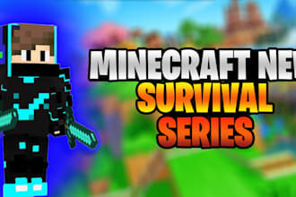 design eye catching minecraft gaming thumbnails for youtube
