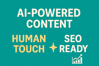 craft ai powered content that sounds like a human