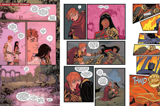 draw comic page fiction graphic novel cartoon comic, comic page comic cover art