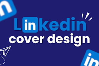 create linkedin cover and banner design for your profile branding