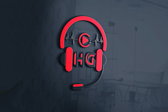 design outstanding and modern business music logo