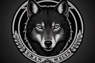 design amazing logo for you using ai
