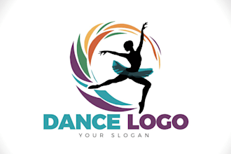 design a professional dance logo