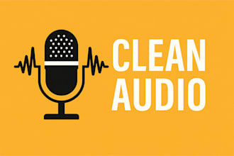 clean your audio and remove background noise professionally