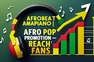 promote your afrobeats, amapiano or afro pop music to real fan